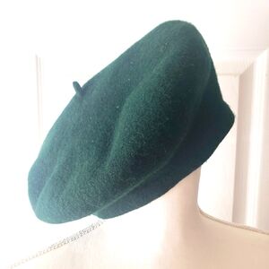 Vintage Madcap Paris/New York Green Beret Hat!!!